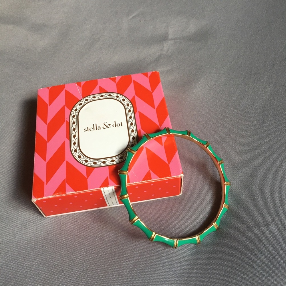 stella&dot / Bamboo Enamel Bangle